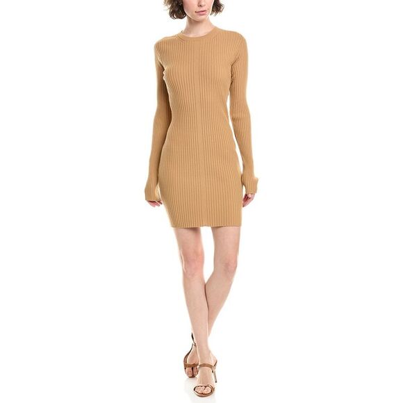 Sportmax Womens Luglio Sweaterdress, Beige - Picture 1 of 3